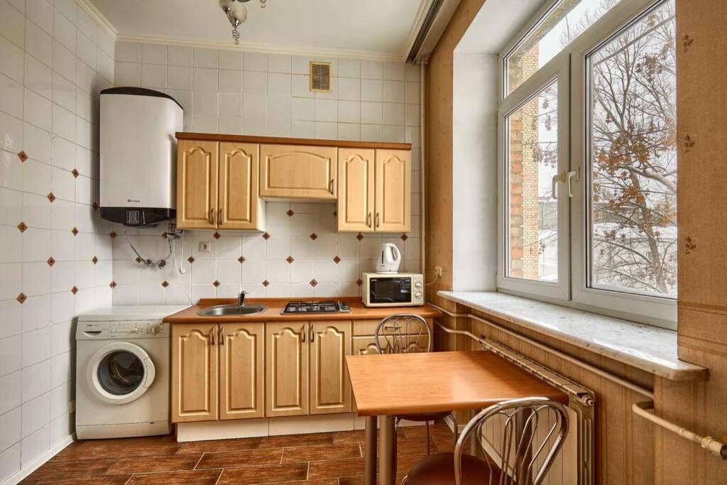Apartment Near Bessarabsky Square Kiev Dış mekan fotoğraf