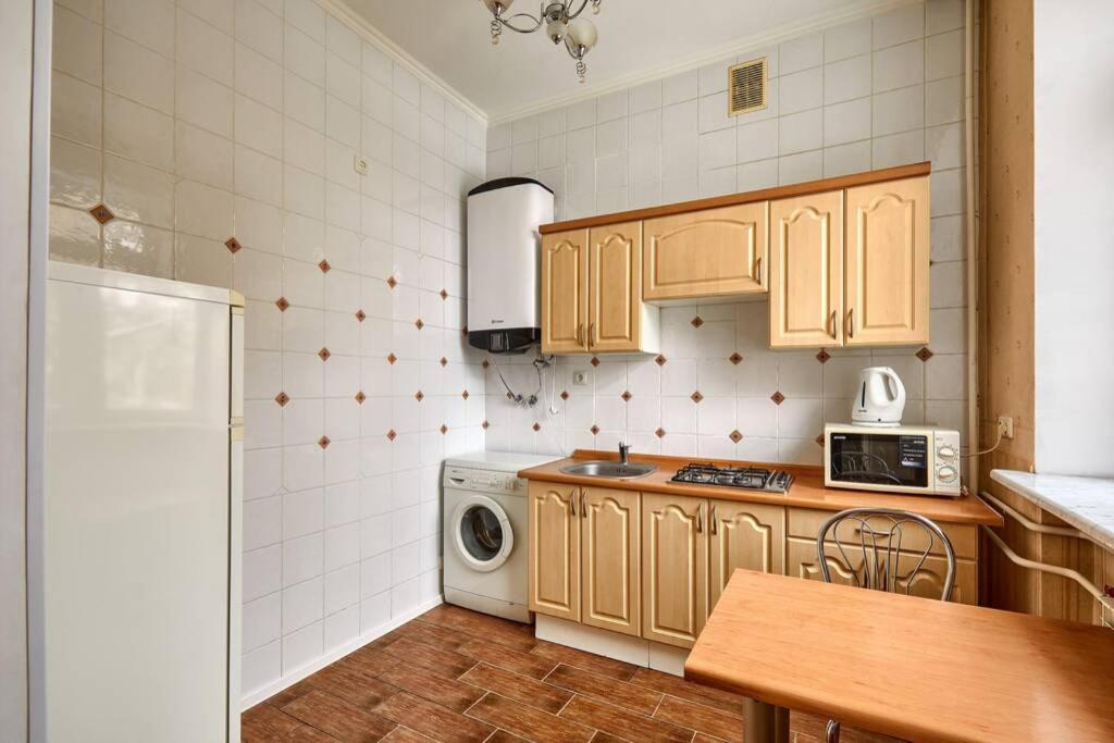 Apartment Near Bessarabsky Square Kiev Dış mekan fotoğraf